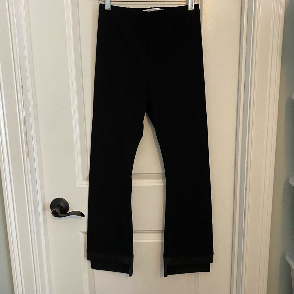 Elaine Kim Olga Black Stretch Flare Pants